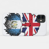 Guatemala Guatemala Britische Tree Roots Flag Case-Mate iPhone Hülle (Rückseite (Horizontal))