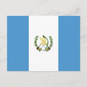 Guatemala (Guatemala) Flagge Postkarte