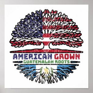 Guatemala Guatemala USA USA Vereinigte Staaten Poster