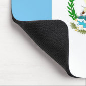 Guatemala-Halbfahne Mousepad (Ecke)