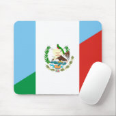 Guatemala-Halbfahne Mousepad (Mit Mouse)
