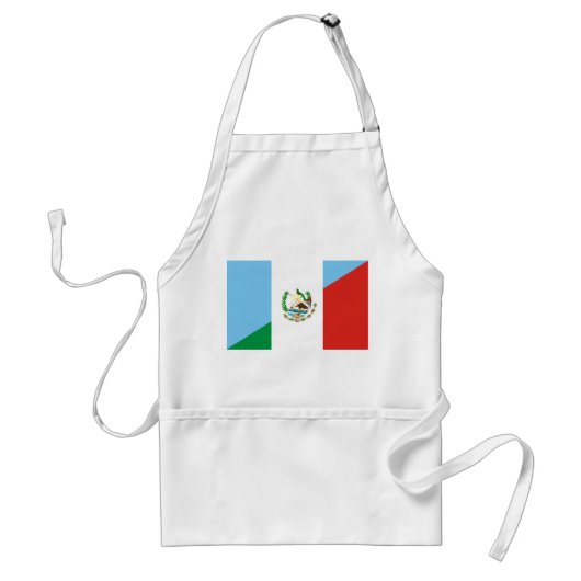 Guatemala-Halbfahne Schürze (Vorne)