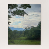 Guatemala Highlands: Green Fields and Mountains Puzzle (Vertikal)