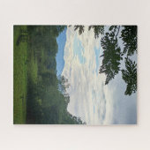 Guatemala Highlands: Green Fields and Mountains Puzzle (Horizontal)