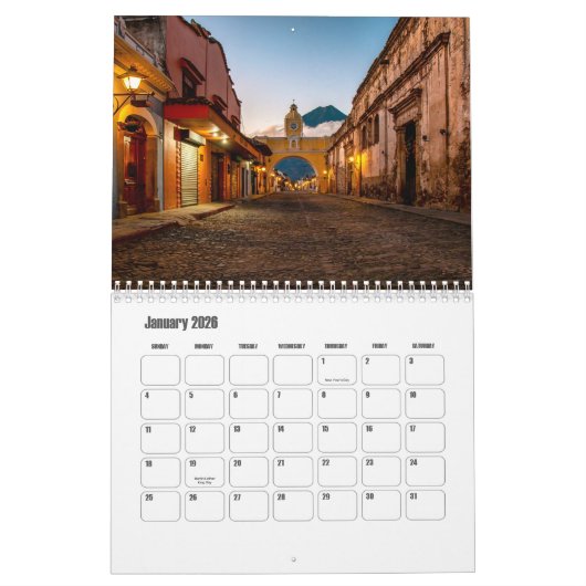 Guatemala Kalender (Jan 2026)
