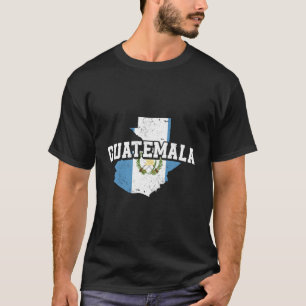 Guatemala Karte und Flagge Souvenir Guatemala T-Shirt