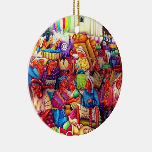 Guatemala Keramik Ornament (Rechts)