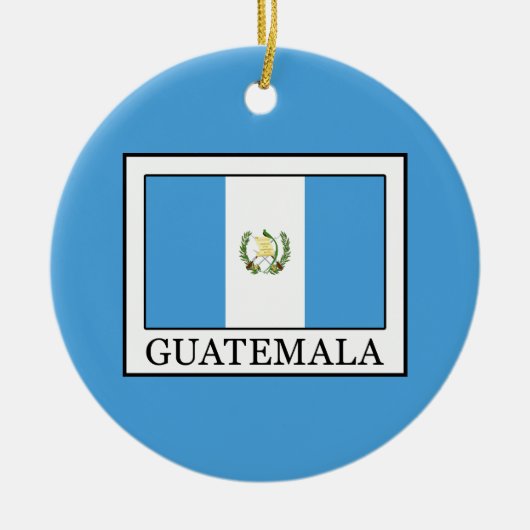 Guatemala Keramik Ornament (Vorne)
