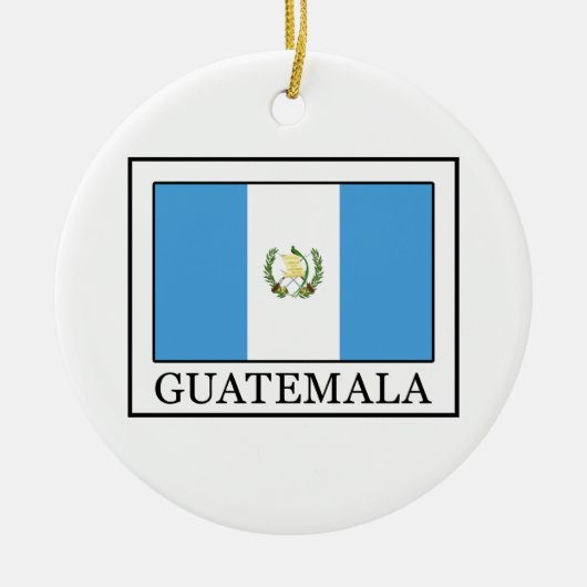 Guatemala Keramik Ornament (Vorne)