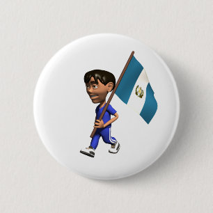 Guatemala-Knopf Button