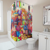 Guatemala Kunstduschvorhang Duschvorhang (Beispiel)