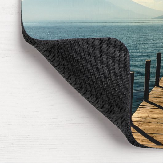 Guatemala - Lago Atitlan Sunrise Mousepad (Ecke)