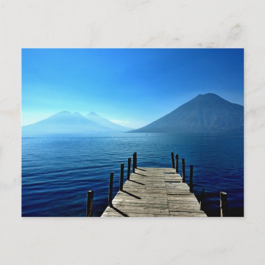 Guatemala - Lago Atitlan Sunrise Postkarte (Vorderseite)