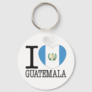 Guatemala Liebe v2 Schlüsselanhänger
