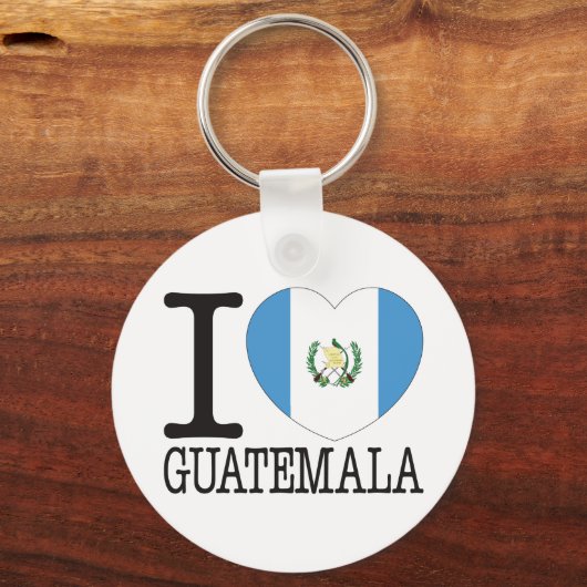 Guatemala Liebe v2 Schlüsselanhänger (Vorderseite)