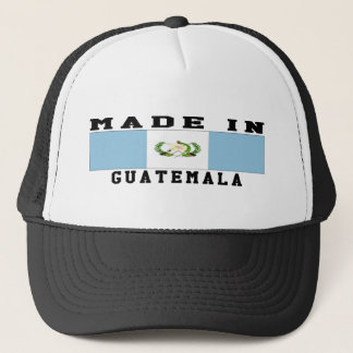 Guatemala machte in den Entwürfen Truckerkappe