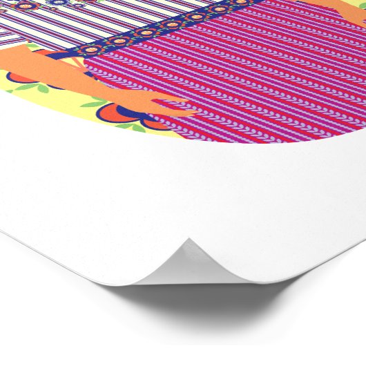 Guatemala-Matryoshka-Poster Poster (Ecke)