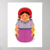 Guatemala-Matryoshka-Poster Poster (Vorne)