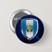 Guatemala Mettalic Emblem Button (Vorne & Hinten)