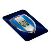 Guatemala Mettalic Emblem Magnet (Rechte Seite)