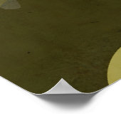 Guatemala Minimal Travel Poster (Ecke)