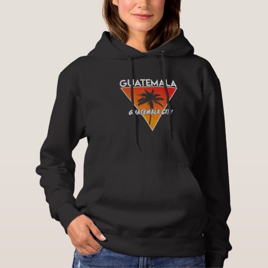 Guatemala mit sonnigen Farben Hoodie (Vorderseite)
