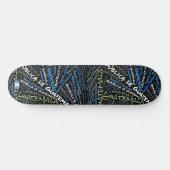 Guatemala Nationalstolz Wordcloud Skateboard (Horizontal)