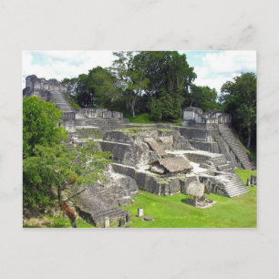 Guatemala - Nordakropolis - Tempel II Postkarte