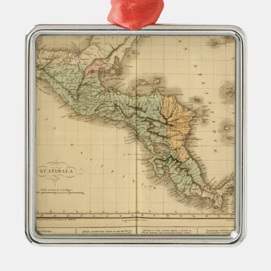 Guatemala Ornament Aus Metall (Vorne)