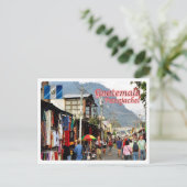 Guatemala - Panajachelmarkt - Postkarte (Stehend Vorderseite)
