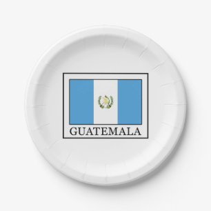 Guatemala Pappteller