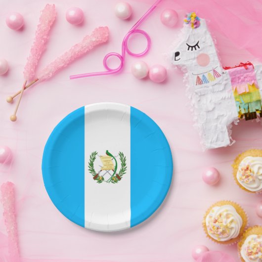 Guatemala Pappteller (Party)