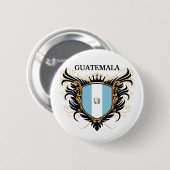 Guatemala [personifizieren Sie] Button (Vorne & Hinten)