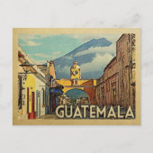 Guatemala Postcard Vintage Reise Postkarte (Vorderseite)
