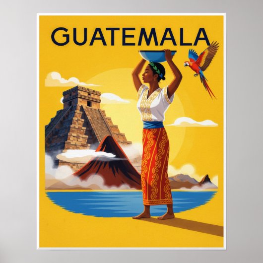 Guatemala Poster (Vorne)