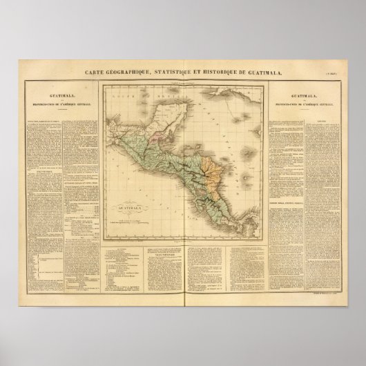 Guatemala Poster (Vorne)