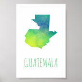 Guatemala Poster (Vorne)