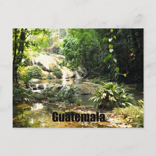 Guatemala Postkarte (Vorderseite)