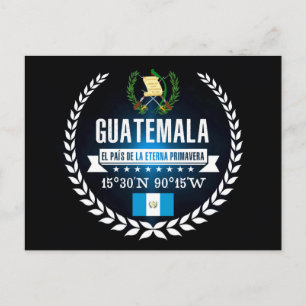 Guatemala Postkarte