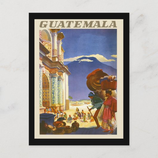 Guatemala Postkarte (Vorderseite)