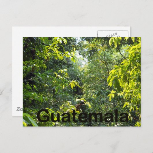 Guatemala Postkarte (Vorne/Hinten)