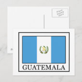 Guatemala Postkarte (Vorne/Hinten)