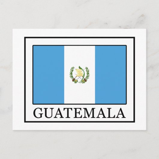 Guatemala Postkarte (Vorderseite)