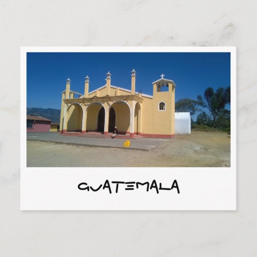 Guatemala Postkarte (Vorderseite)