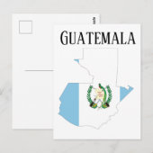 Guatemala Postkarte (Vorne/Hinten)