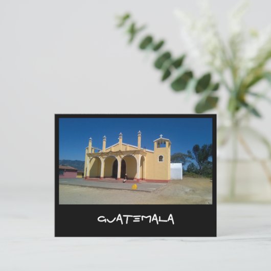 Guatemala Postkarte (Stehend Vorderseite)