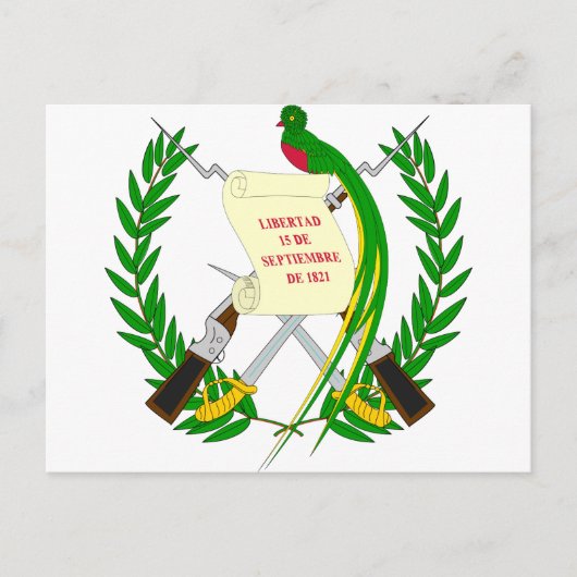 Guatemala Postkarte (Vorderseite)
