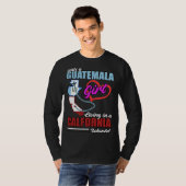 Guatemala Proud Hispanic Guate Flag Guatemalan Cha T-Shirt (Vorne ganz)