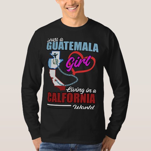 Guatemala Proud Hispanic Guate Flag Guatemalan Cha T-Shirt (Vorderseite)