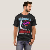 Guatemala Proud Hispanic Guate Flag Guatemalan Cha T-Shirt (Vorne ganz)